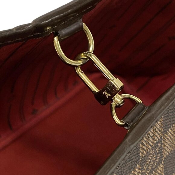 LOUIS VUITTON Neverfull PM Ebene Damier Tote Bag 960-071925 - Picture 9 of 14